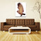 Miico Hand Painted Oil Paintings Simple Style-B Flying Owl Wall Art For Home Decoration Painting