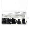 750pcs 2.54mm Dupont Connector 1/2/3/4/5 Pin Male Female Header Housing Crimp Connectors Terminal Jumper Wire Cable Connectors
