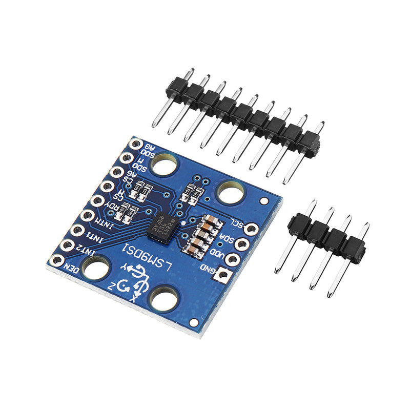 GY-LSM9DS 9 Axis Sensor Module Acceleration Gyro Magnetometer Inertial Measurement Accelerometer Unit IMU