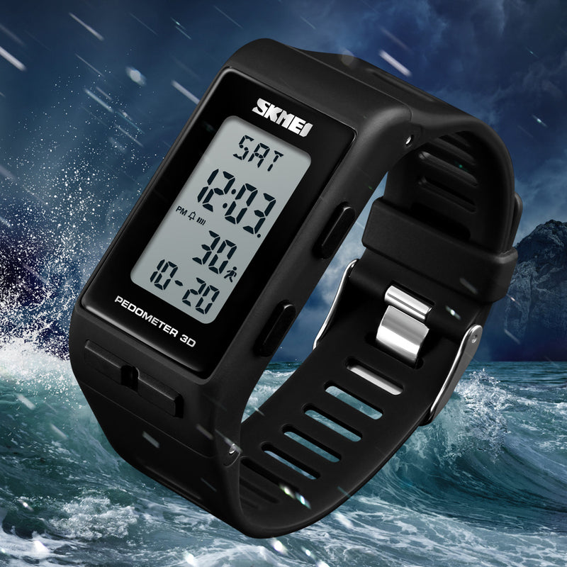 SKMEI 1363 Anti-fall Luminous Display Children Watch Calories Tracker Outdoor Digital Watch