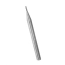 Drillpro 10pcs 1mm HRC58 3 Flutes End Mill Cutter Tungsten Carbide CNC Milling Cutter Tool for Aluminum