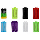 Honana 18650 Dual Battery Silicone Cases Protective Covers Colorful Soft Rubber Skin Storage Box