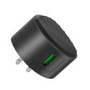 HOCO C68 US Plug Single USB Port QC3.0 Fast Charger for Tablet Smartphone