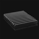 10Pcs 20x150mm Borosilicate Glass Test Tube Tubing Blowing Pyrex Tubes 38mL