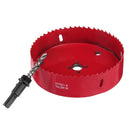 60-135mm M42 Metal Hole Saw Cutter Drill Bits With Rod For Aluminum Iron Pipe Woodworking