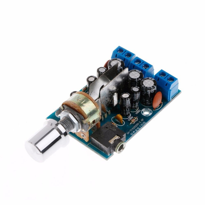 TEA2025B Mini Audio Amplifier Board Dual Stereo 2.0 Channel Amplifier Board for PC Speaker 3W+3W 5V 9V 12V CAR