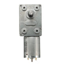 GW370 DC 12V 120rpm High Torque Turbo Worm Geared Motor Gear Reducer Motor
