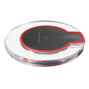 Qi Wireless Fast Charging Desktop Mobile Phone Charger Pad for Samsung S8+ S7 S7 Edge