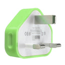 UK USB Plug Charger Mains Wall Home Adapter For Samsung Android Phone Tablets