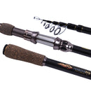 ZANLURE 1.8-2.7m Carbon Fiber Telescopic Spinning Fishing Rod Ultra Light Sea Lure Fishing Rod