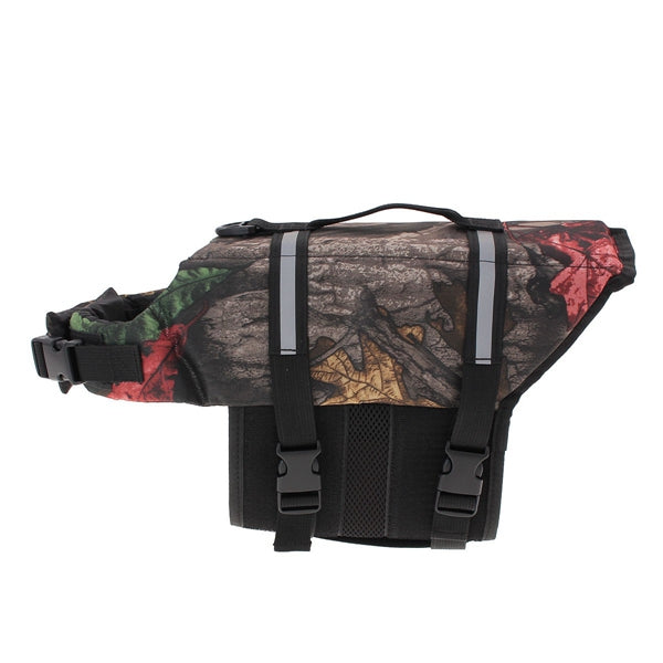 S Pet Aquatic Reflective Preserver Float Vest Dog Cat Saver Life Jacket New