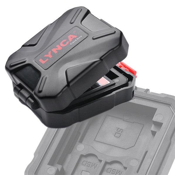 LYNCA KH-5 9 Slots Large Capacity Waterproof Memory Card TF Card Collection Case Storage Box