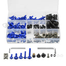 177pcs Motorcycle Fairing Bolt Kit Nuts Fastener Clips Screws For Honda/KawasakiYamaha/Suzuki