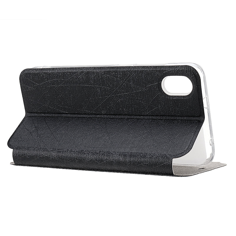Bakeey Flip Shockproof Brushed Texture PU Leather Full Body Cover Protective Case for Xiaomi Redmi 7A
