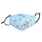 Kids PM2.5 Cotton Anti Dust Face Mask Child Mouth-Muffle Nose with Filter Respirator