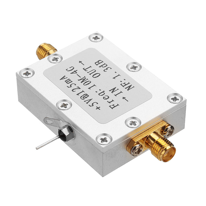 Ultra Low Noise Amplifier LNA High Linearity 21DB 10M-4G High Gain Wideband Amplification Module