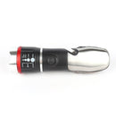 Multi-tool Flashlight 9 In 1 LED Zoomable Focus Torch With Car-Safety Hammer Screwdriver Flashlight