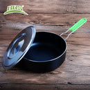 BRS-P26 Outdoor Folding Non-stick Cookpot Aluminum Alloy Frying Pan Cookware