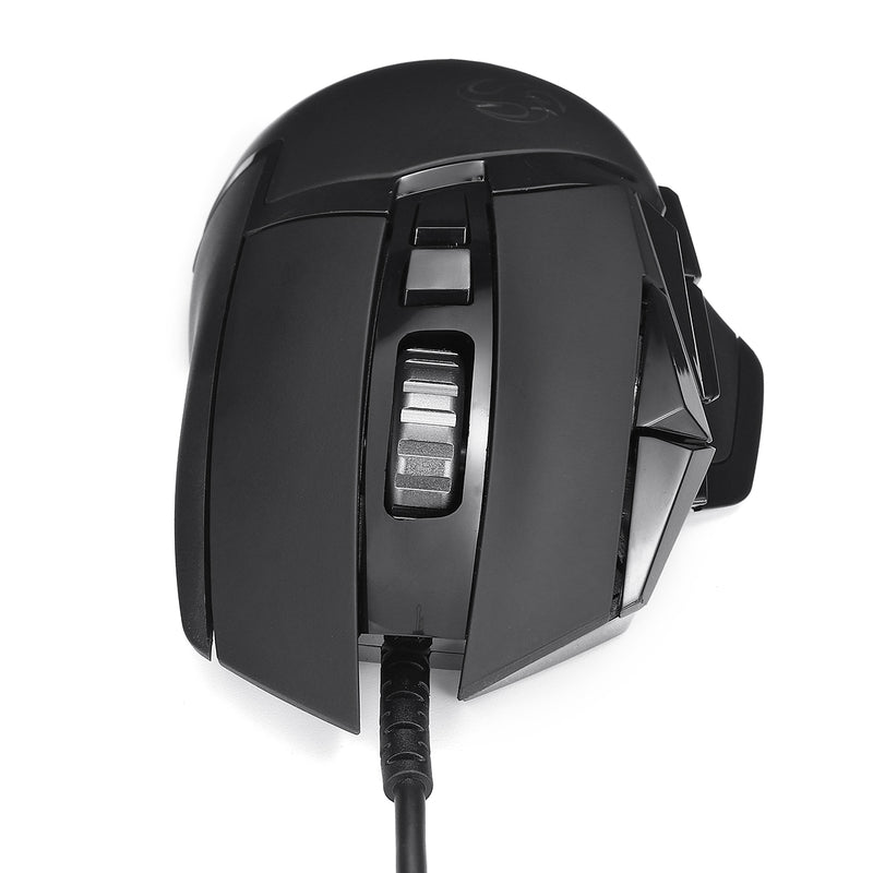 VS16A 6400DPI Button USB Wired RGB Backlight Ergonomic Programmable Response Optical Gaming Mouse