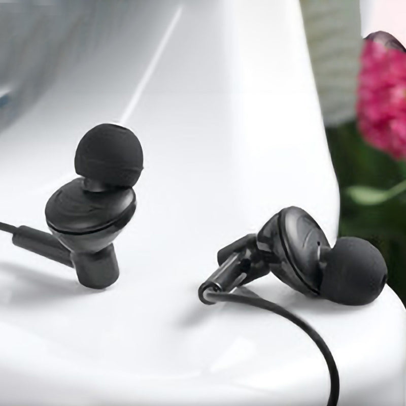 Universal 3.5mm Wired Control In-ear Earphone Earbuds Stereo Headphone with Mic