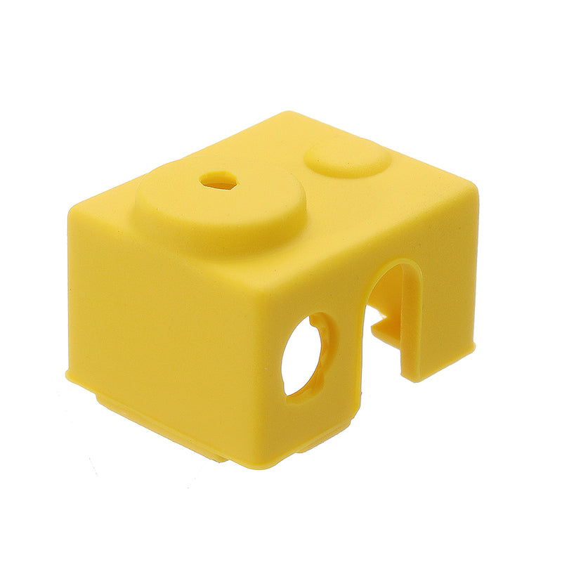 3pcs Yellow Universal Hotend Block Insulation Sock Silicone Case For 3D Printer