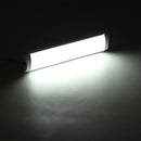Car 72 LEDS 3 Row Indoor Ceiling Light Compartment Lamp With Switch White Light For Trailer Truck General 12v/24v