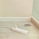 Original Xiaomi Mijia Four Digit Individual Control Power Strip Socket with 3 x USB Quick Charge