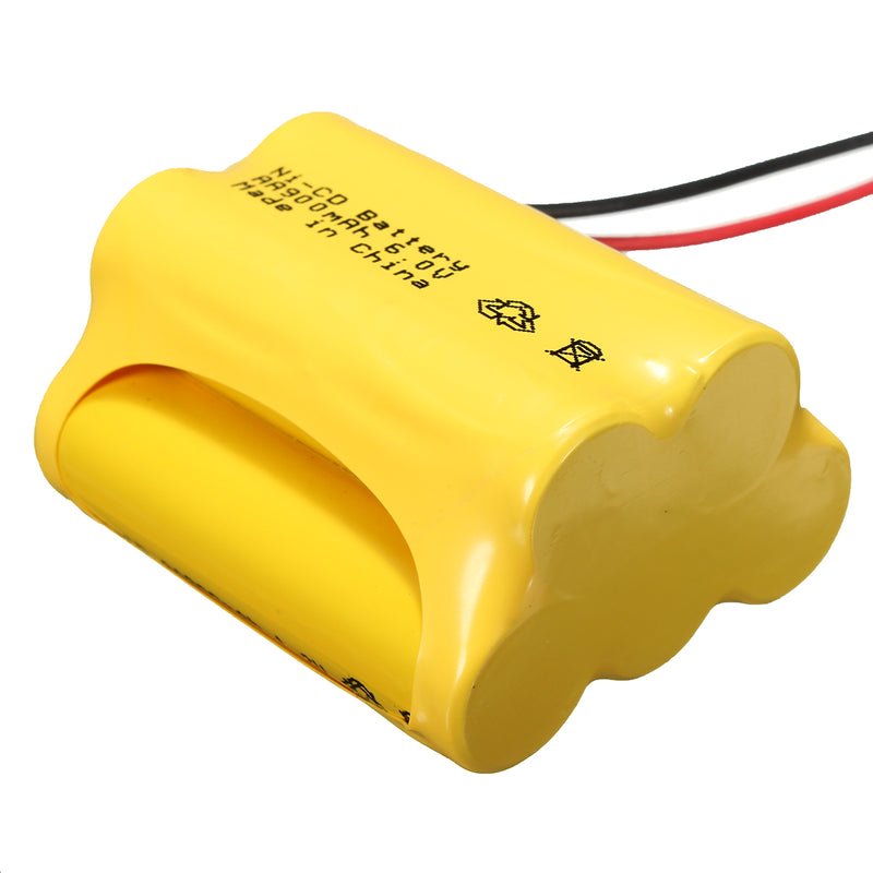 Ni-Cd 6V 900mAh SM2P Plug Rechargeable Battery Solar Light For Racing Remote Control Car Toy