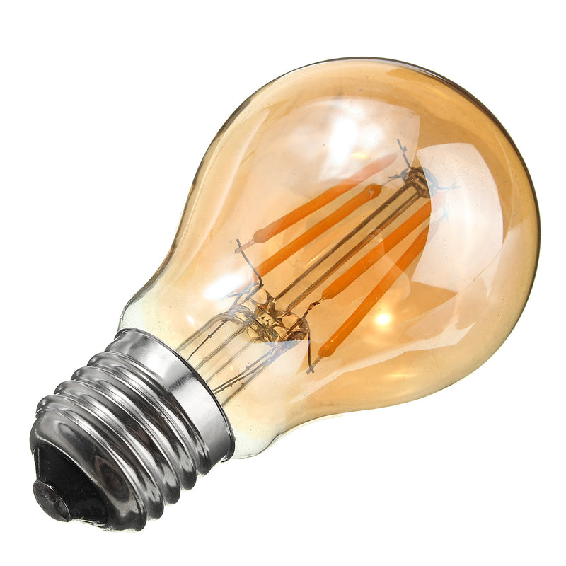 A60 E27/B22 4W Retro LED Filament Incandescent Light Bulb for Bedroom Decoration AC220-240V