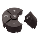 Brown Car Steering Worn Button Switch Cover Left & Right For Mercedes W204 W212 C200 E260 E320 GLK260