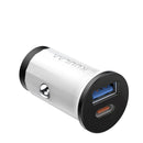 KUULAA 48W QC4.0 PD3.0 Dual Output Smart Mini Car Charger for Samsung S10 9 Xiaomi Redmi Note8 for iPhone Mobile Phone