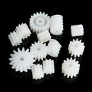 26pcs Plastic Spindle Worm Motor Gear Set And Sleeves 2mm 2.3mm 3mm 3.17mm 4mm