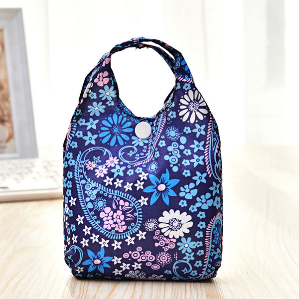 Honana HN-B37 Foldable Waterproof Shopping Storage Bag Potable Reusable Handle Grocery Bag
