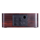 Q1A Portable Wooden Wireless bluetooth Speaker Double Drivers Stereo Light Speaker