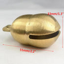 55x33mm Antique Super Loud Pure Copper Bells Sheep Dog Animal Cattle Brass Bell Decorations