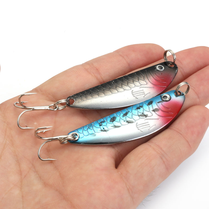 ZANLURE 30 Pcs Fishing Lure 6cm-8cm 235g Metal Hard Fishing Baits