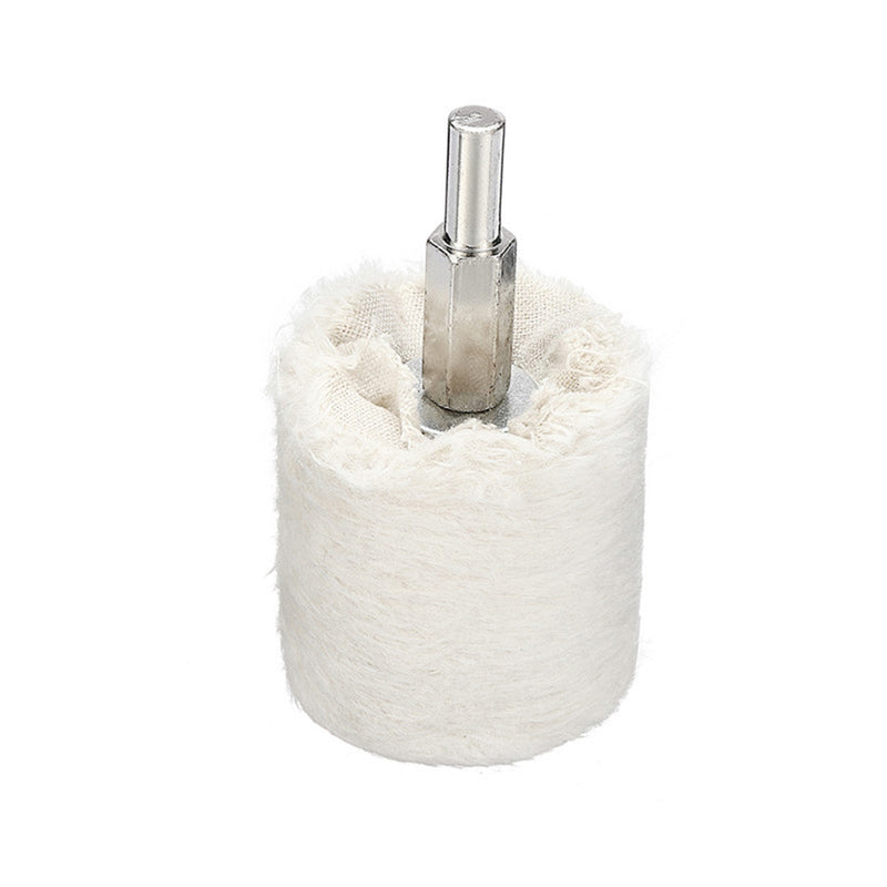 6pcs Polishing Wheel Buffing Pad Mop Wheel Kit Cloth Cotton Buffing Wheel