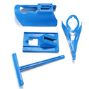 Portable Sock-Slider Aid Helper Easy-On Easy-Off Sock Dressing & Undressing Kit