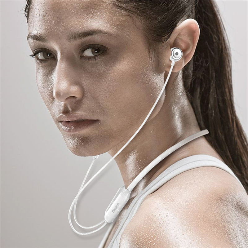 Baseus S15 ANC Wireless bluetooth Earphone HiFi Active Noise Reduction Stereo Neckband Headphone with Mic