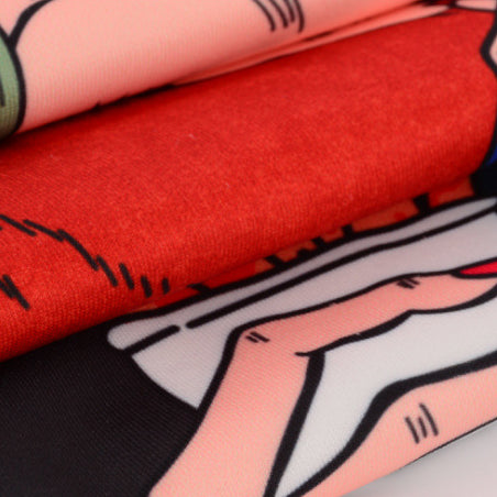 Honana Cool Girls Elastic Luggage Cover Trolley Case Cover Durable Suitcase Protector for 18-32 Inch