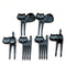 6Pcs Mini Animal Fork Fruit Picks Cute Cartoon Black Cat Children Fork Toothpick Novelties Toys