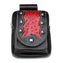 Universal PU Leather Motorcycle Saddlebags Side Pouch Luggage Bicycle Tool Box