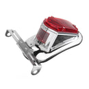 Motorcycle Rear Tail Lights Brake Stop Light Lamp License Plate Bracket For Harley Chopper Cafe Race