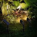 2 in 1 Solar Powered LED Light-controlled Lawn Lights Outdoor Waterproof Yard Wall Landscape Lamps