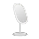 3 Levels LED Lighted Makeup Mirror USB Charging Touch Screen Swivel Tabletop Vanity Face Mirrors