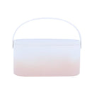 MUID  Cosmetic Bag Dressing Case Portable Travel Dresser Cosmetic Mirror Lamp Fixing Makeup Lipstick Skin Care Product Storage Box Basket