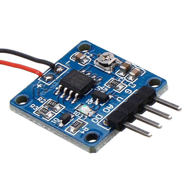 3pcs TZT 5V Piezoelectric Film Vibration Sensor Switch Module TTL Level Output For
