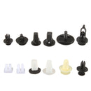 110Pcs Bumper Clip Fenders Door Hood Trim Nylon Car Buckle Retainer For Toyota