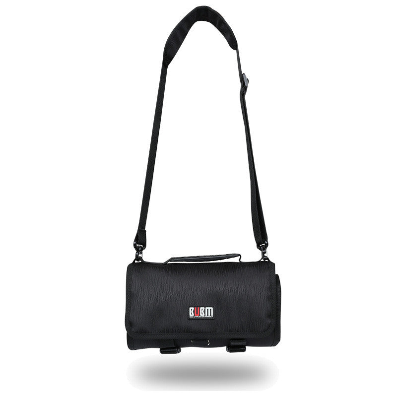 BUBM Outdoor Water-proof Large Capacity Roll Belt Storage Bag Earphone Cable GoPro Collection Case