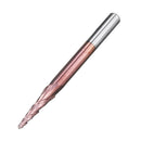 Drillpro R0.25/ R0.5/ R0.75/ R1.0 *15*D4*50 2 Flutes Taper Ball Nose End Mill HRC50 Milling Cutter